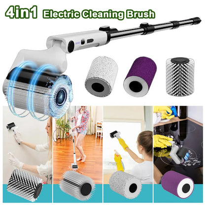 BBQ Grill Brush 3-Speed Settings Electric Grill Brush,180° Adjustable Head,90 Mins Grill Cleaner for Outdoor Griddles Smokers