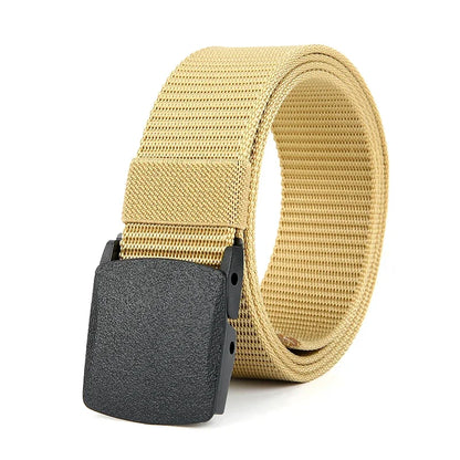 Military Automatic Buckle Nylon Belt Outdoor Hunting Multifunctional Tactical Canvas Belt High Quality Men Belt  2026