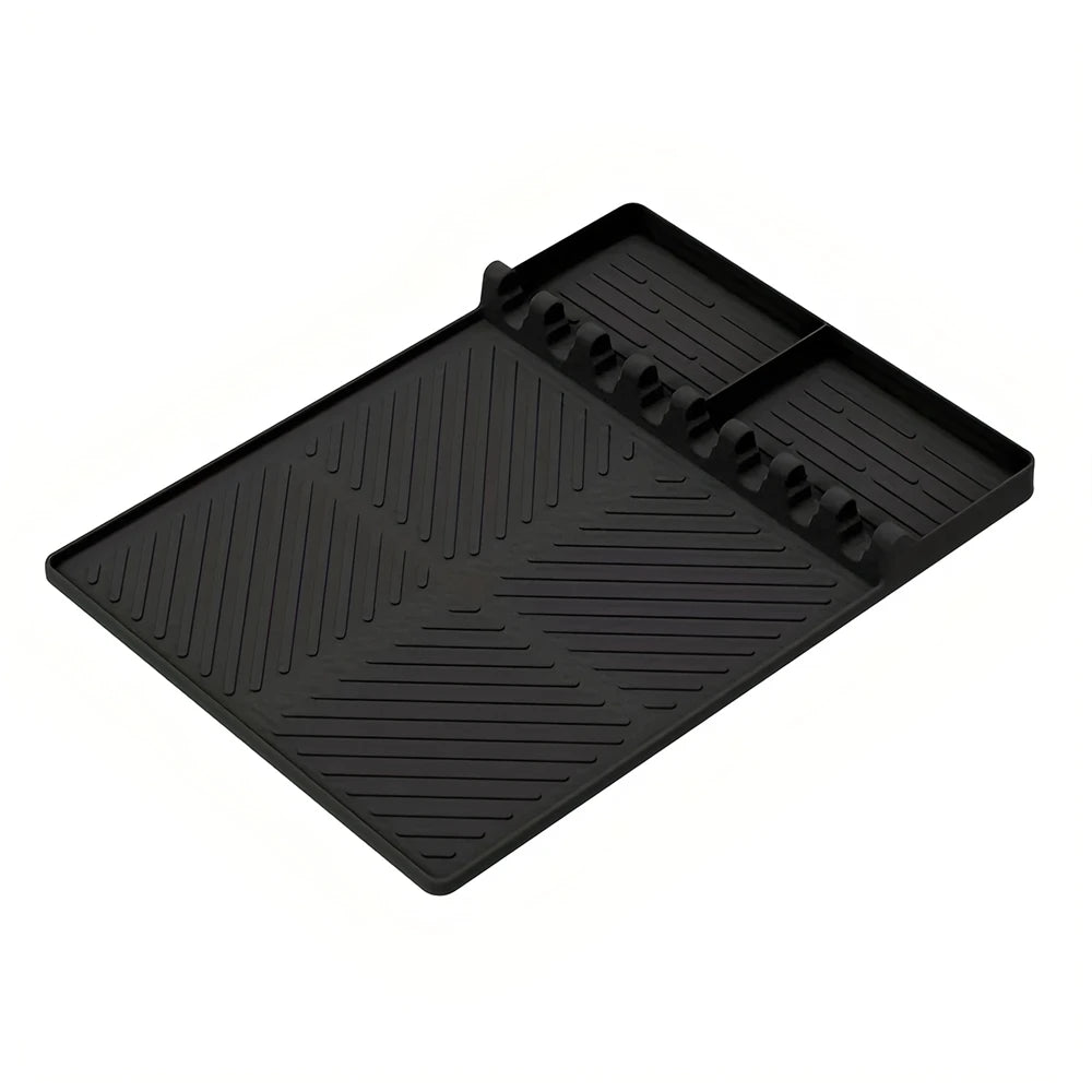1PC，Silicone Grill Mat Mat Drip Pad Spatula Mat Food Grade BBQ Pad Outdoor Grill Kitchen Grill Side Shelf Tools Griddle Tools