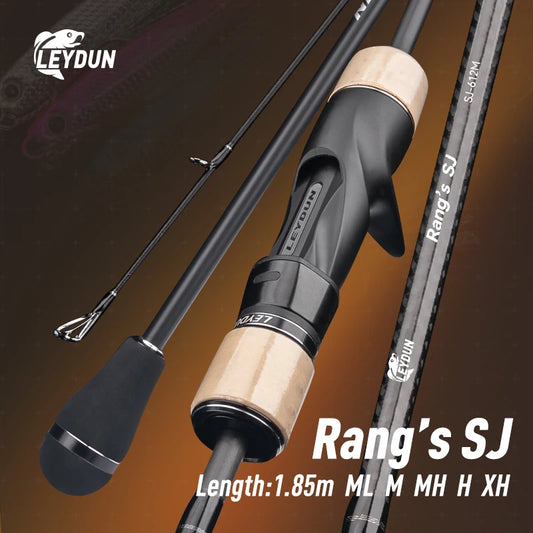 LEYDUN Rang’s SJ Slow Jigging Fishing Rods ML M MH H XH 1.85m Saltwater Boat Casting Rod High Carbon Sea Boat Pole light Rod