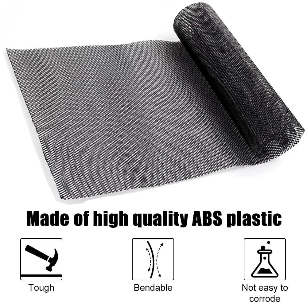 Universal Car Grill Mesh Aluminum Alloy Auto Grille Insert Bumper Rhombic Hole Mesh 120*40cm Car Radiator Grill
