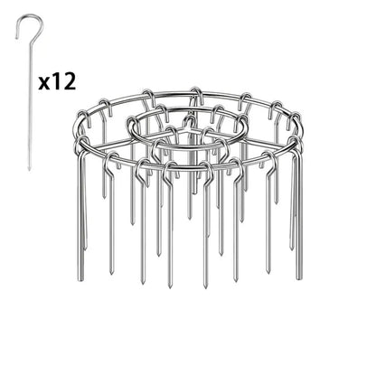 Air Fryer Special Grill Round Hanging Skewers Rack Home Kitchen Outdoor Stainless Steel Grill