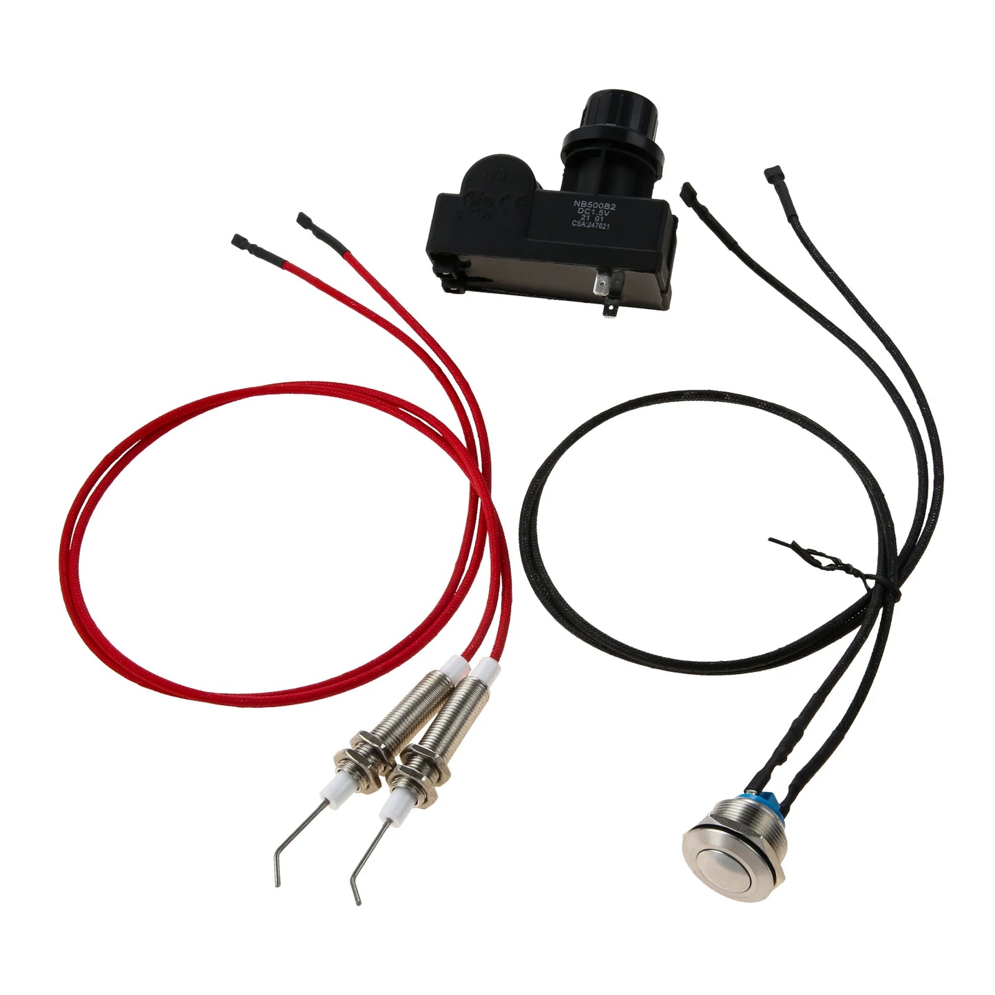 Push Button Gas Grill Igniter | Automatic AA Battery Ignition System