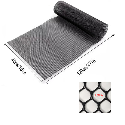 Universal Car Grill Mesh Aluminum Alloy Auto Grille Insert Bumper Rhombic Hole Mesh 120*40cm Car Radiator Grill