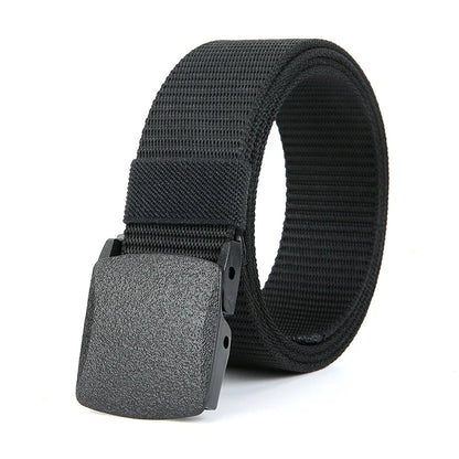 Military Automatic Buckle Nylon Belt Outdoor Hunting Multifunctional Tactical Canvas Belt High Quality Men Belt  2026