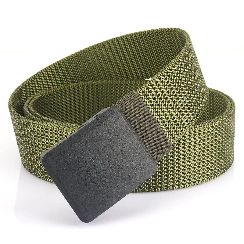 Military Automatic Buckle Nylon Belt Outdoor Hunting Multifunctional Tactical Canvas Belt High Quality Men Belt  2026
