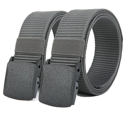 Military Automatic Buckle Nylon Belt Outdoor Hunting Multifunctional Tactical Canvas Belt High Quality Men Belt  2026