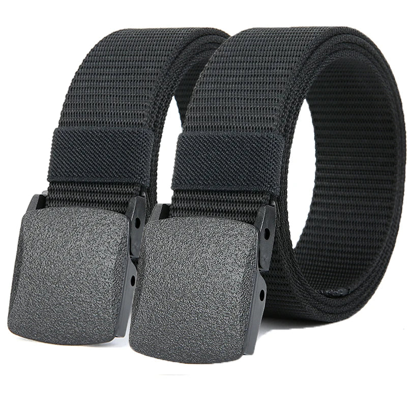 Military Automatic Buckle Nylon Belt Outdoor Hunting Multifunctional Tactical Canvas Belt High Quality Men Belt  2026