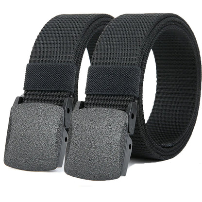 Military Automatic Buckle Nylon Belt Outdoor Hunting Multifunctional Tactical Canvas Belt High Quality Men Belt  2026