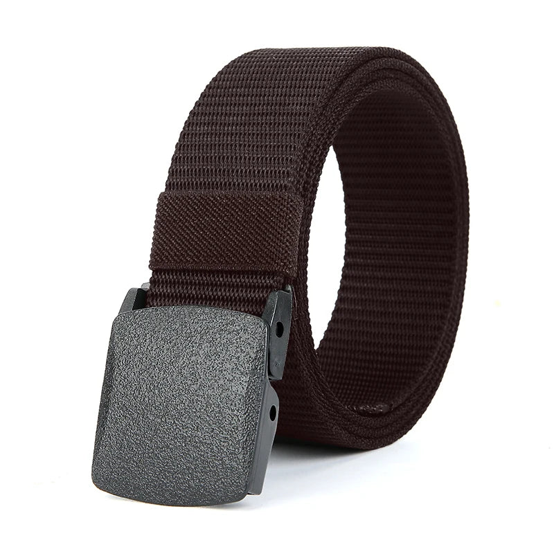 Military Automatic Buckle Nylon Belt Outdoor Hunting Multifunctional Tactical Canvas Belt High Quality Men Belt  2026