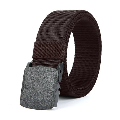 Military Automatic Buckle Nylon Belt Outdoor Hunting Multifunctional Tactical Canvas Belt High Quality Men Belt  2026