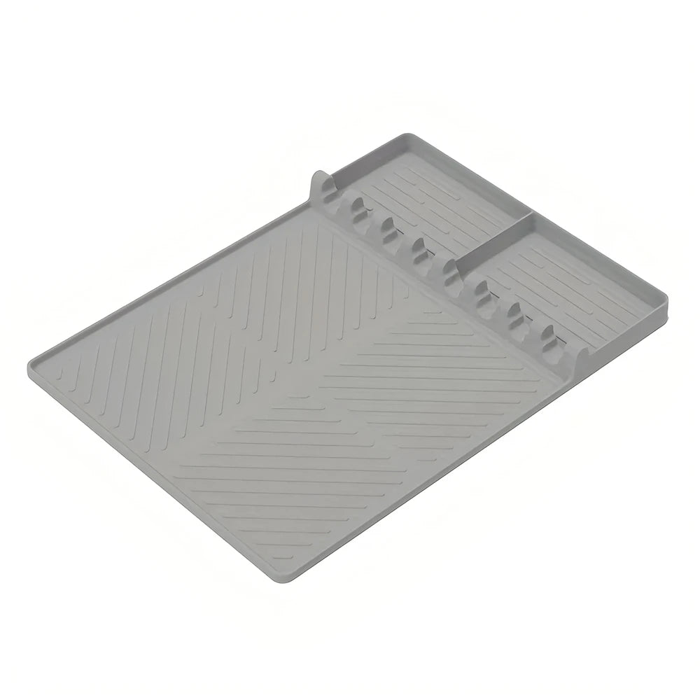 1PC，Silicone Grill Mat Mat Drip Pad Spatula Mat Food Grade BBQ Pad Outdoor Grill Kitchen Grill Side Shelf Tools Griddle Tools