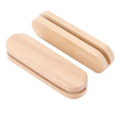 36-29CM Solid Wood Grill Pan Insulated Grip Anti Scald Portable BBQ Plate Handle for Cookware Sauce Pan Sauteing Grilling Pan