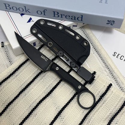 MKC WARGOAT Straight Knife Magnacut Stainless Steel Blade Outdoor Camping Hunting Military Tactical Self Defense Practical Knife