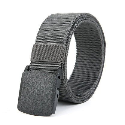 Military Automatic Buckle Nylon Belt Outdoor Hunting Multifunctional Tactical Canvas Belt High Quality Men Belt  2026
