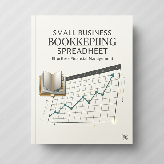 Small Business Bookkeeping Spreadsheet cover